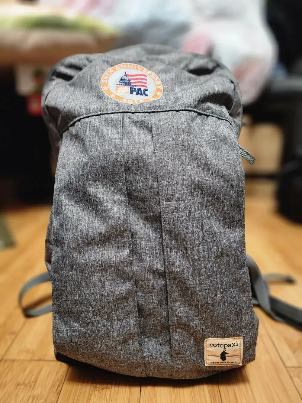 Cotopaxi Coban 20L Grey Backpack Laptop Case Outdoor Hiking Day Bag Patch PAC